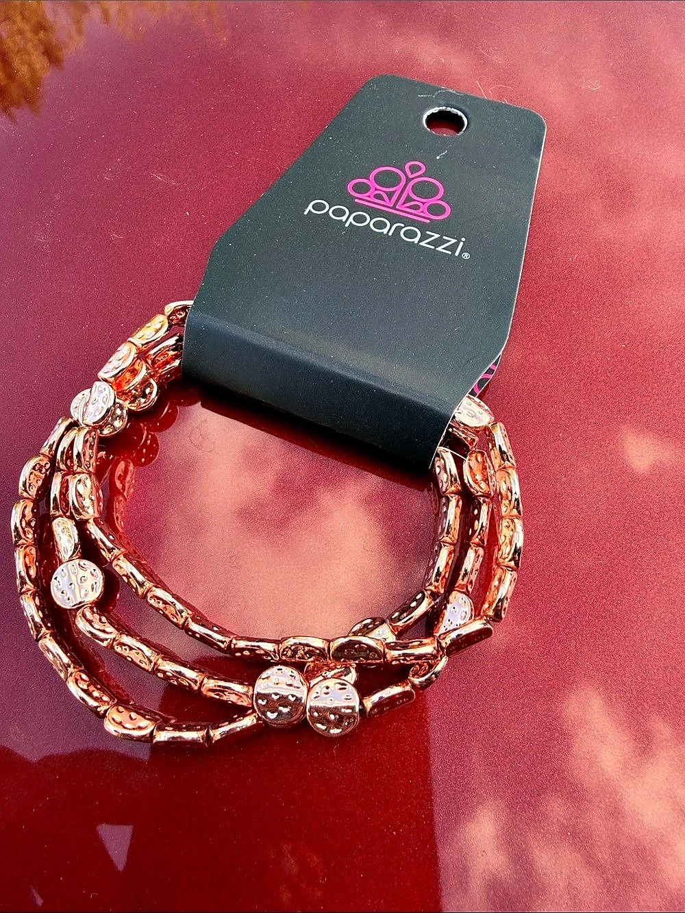 Paparazzi Beaded Bracelet Set in Pink NWT